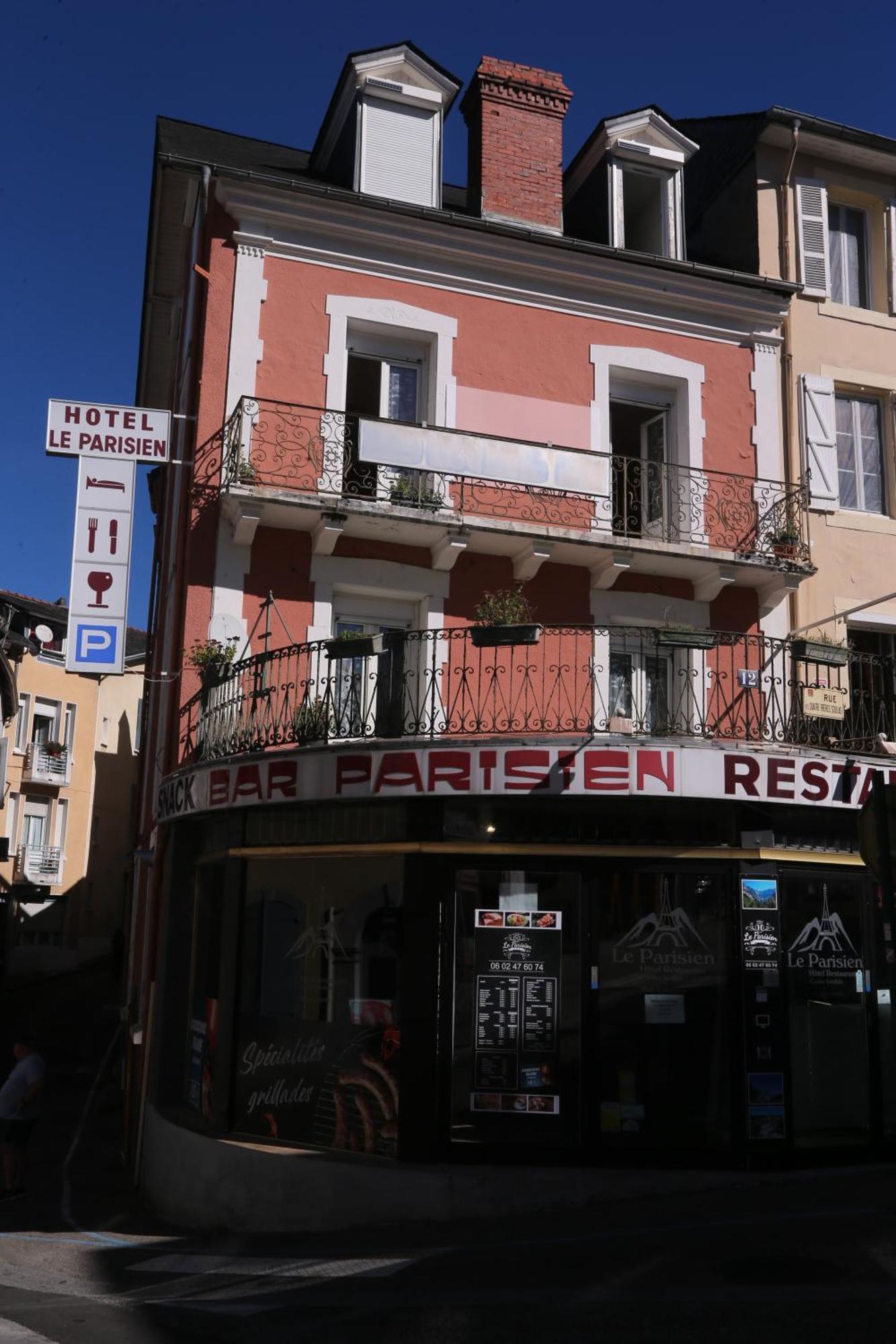Hotel Restaurant Le Parisien Lourdes Dış mekan fotoğraf